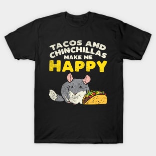 Tacos And Chinchillas T-Shirt